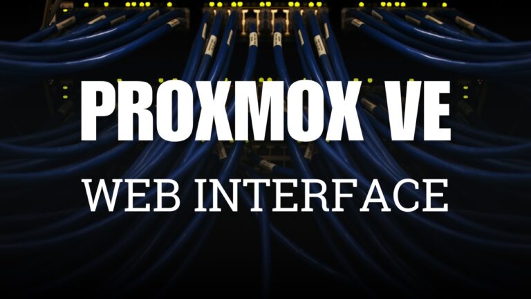 [Proxmox] Làm quen với giao diện quản lý Web UI của Proxmox VE