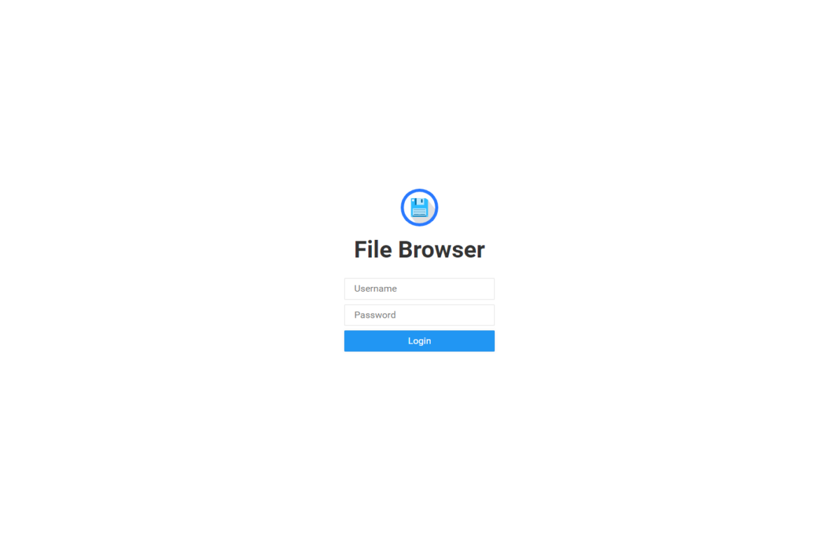 File Browser Công cụ quản lý tập tin và thư mục bằng giao diện web