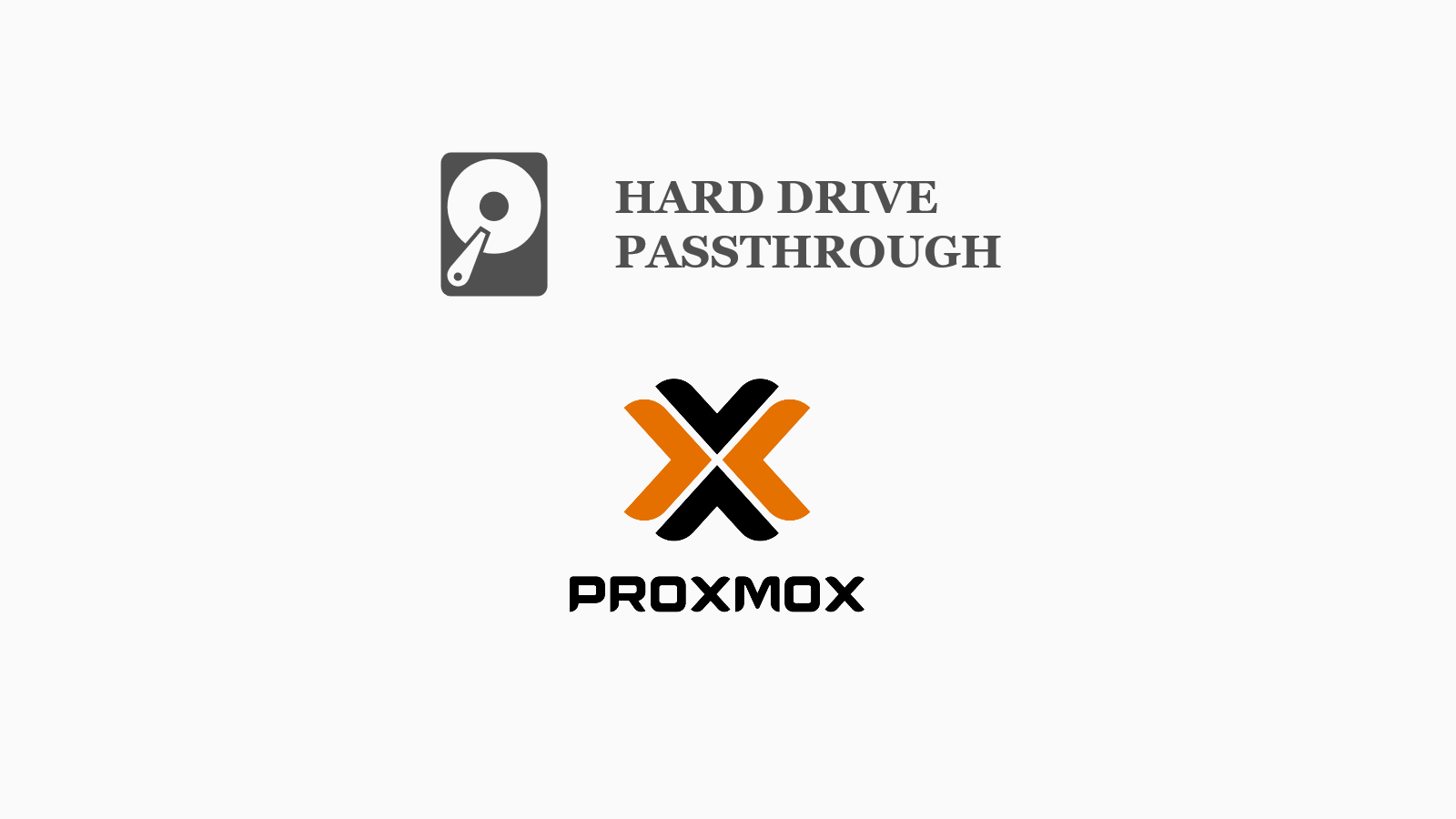 [Proxmox] Passthrough HDD / SDD vào máy ảo XPEnology
