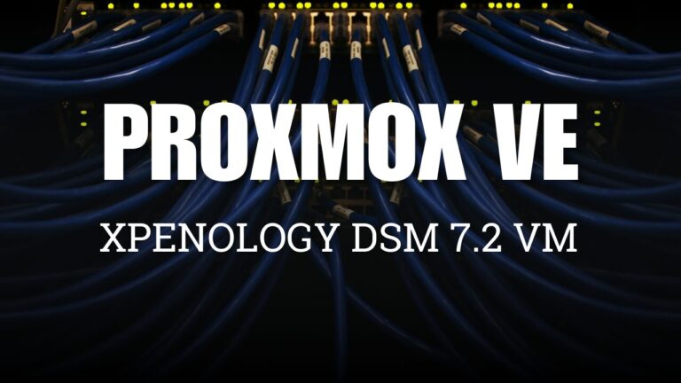 Cài đặt XPEnology DSM 7.2 lên máy ảo Proxmox