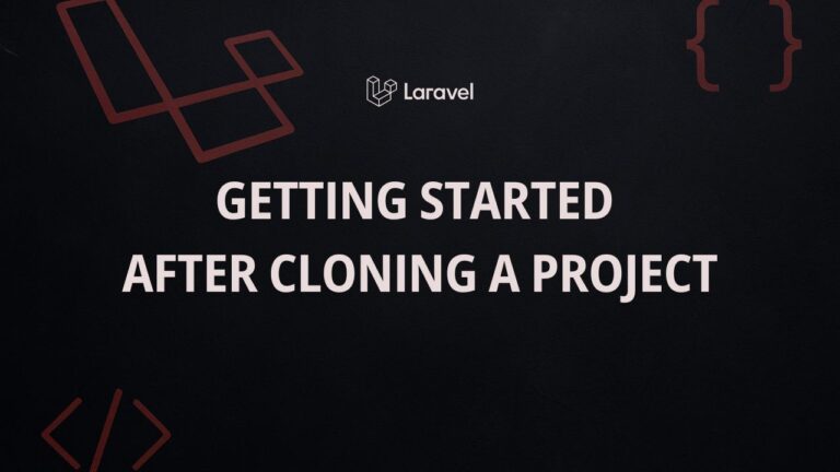 Các bước cần làm sau khi clone dự án laravel từ github về máy